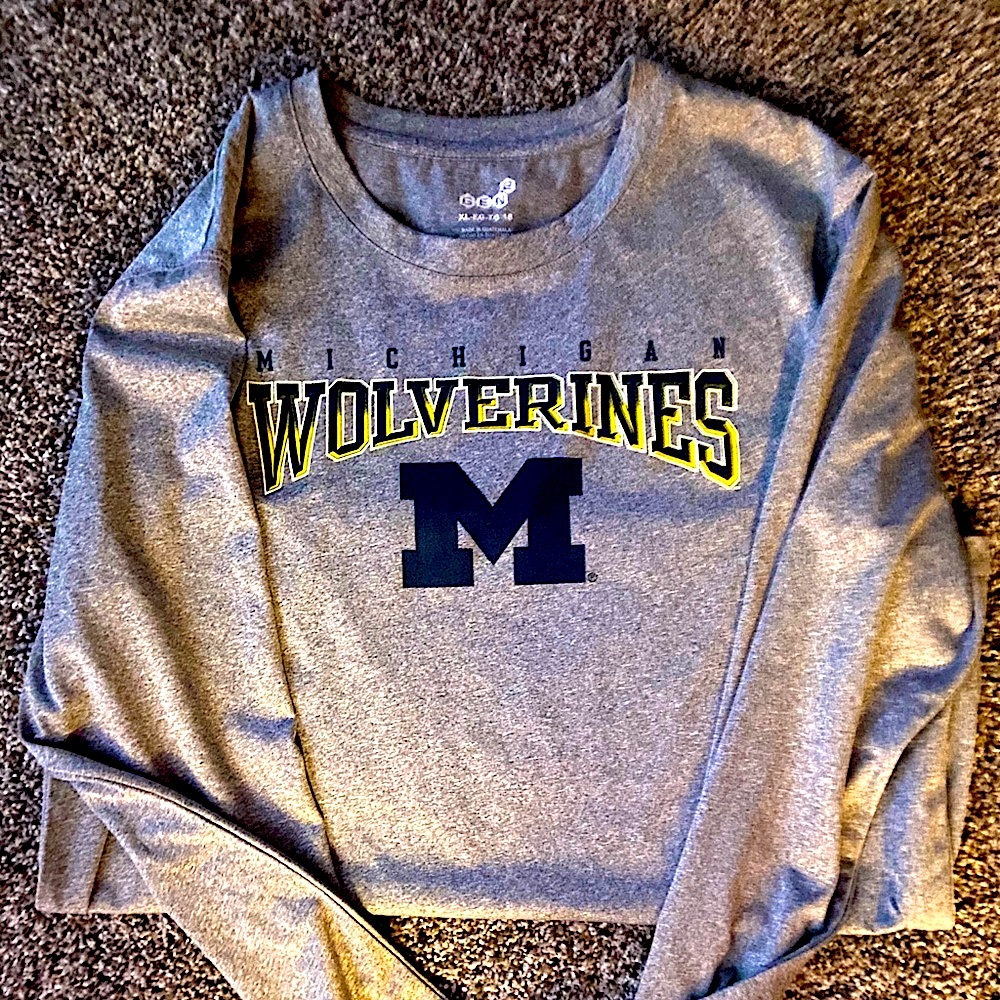 Youth Michigan long sleeve